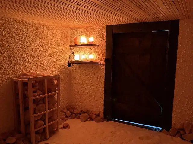 Wnętrze groty solnej Solny Spichlerz