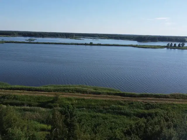 Stawy Siemieńskie z lotu ptaka